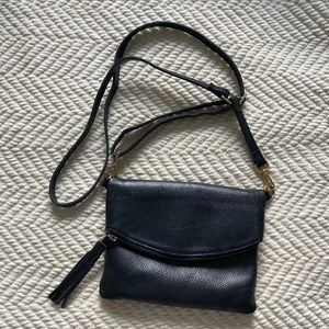 Black Genuine Leather Purse